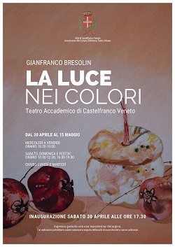 Immagine per La luce nei colori - mostra di Gianfranco Bresolin