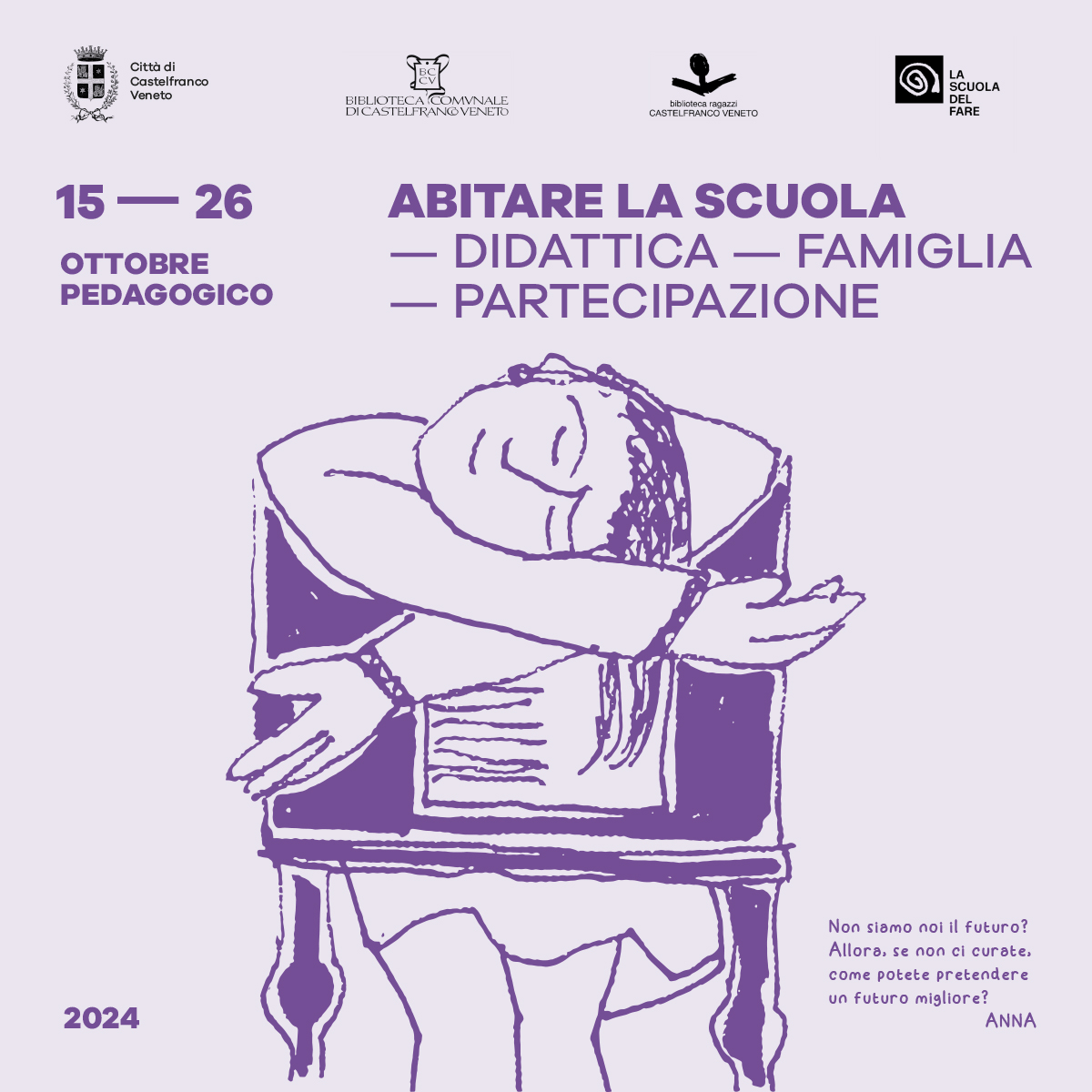 Biblioteca comunale - OTTOBRE PEDAGOGICO 2024